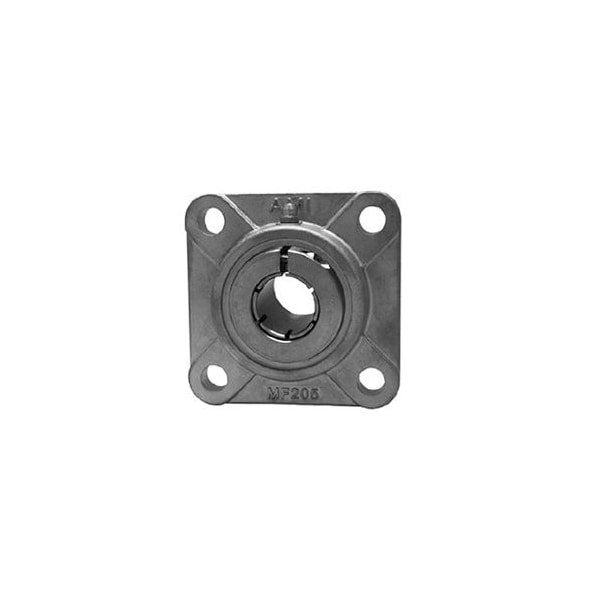 SINGLE ROW BALL BEARING - 1-1/4 KANIGEN ACCU-LOC STAINLESS 4-BOLT FLANGE
